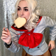 Image for article titled Welcome To BreadCon, Where Everyone Is An Anime Character Who Is Late For School
